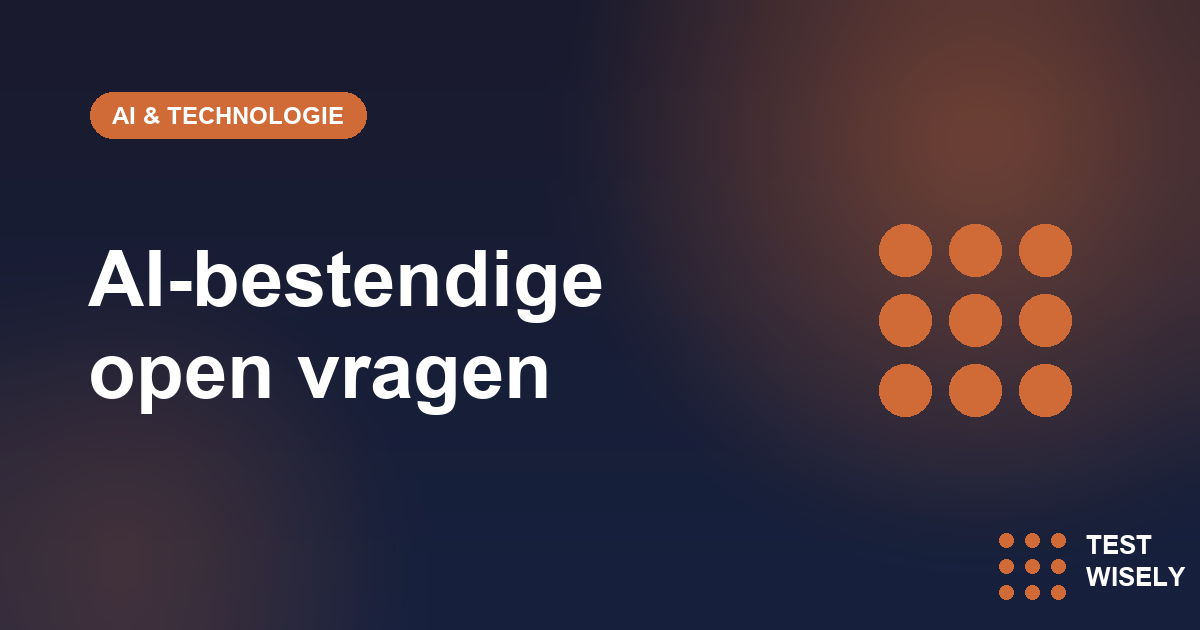 Open vragen die ChatGPT niet zomaar oplost: zo maak je je toets AI-bestendig