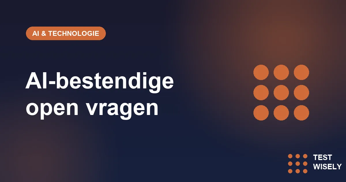 Open vragen die ChatGPT niet zomaar oplost: zo maak je je toets AI-bestendig