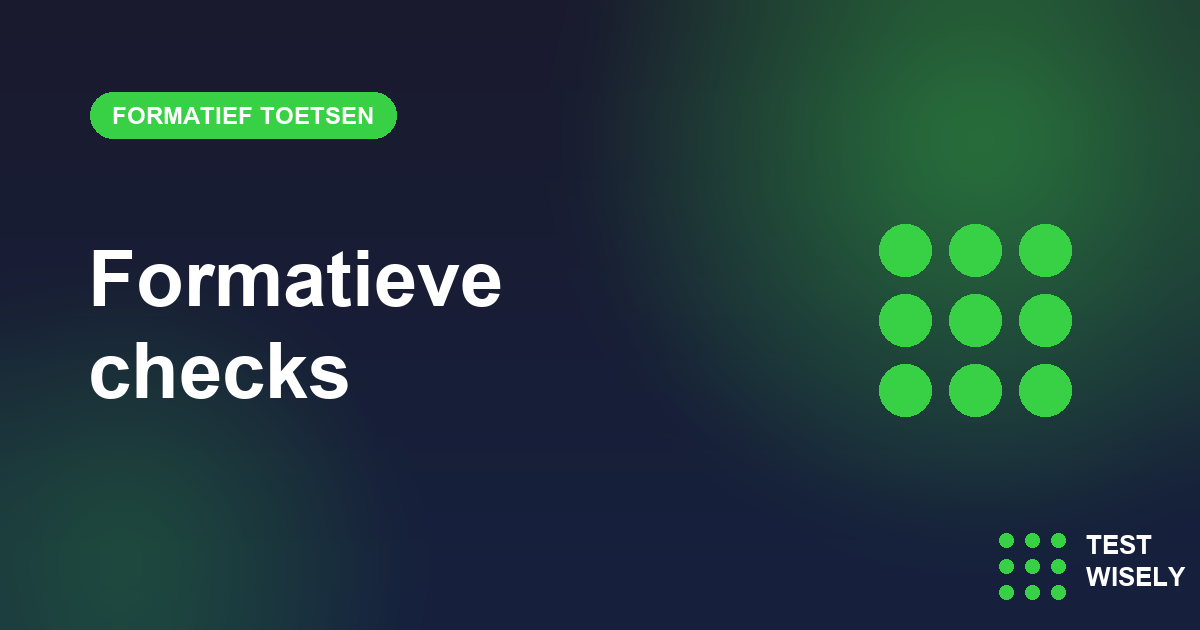 Preventief Werken met Formatieve Checks: Differentieer Voordat het Te Laat Is